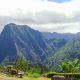 Vue de la pension voyage baleines & randonnées volcan la Réunion